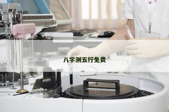 八字测五行免费