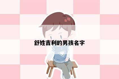 舒姓吉利的男孩名字